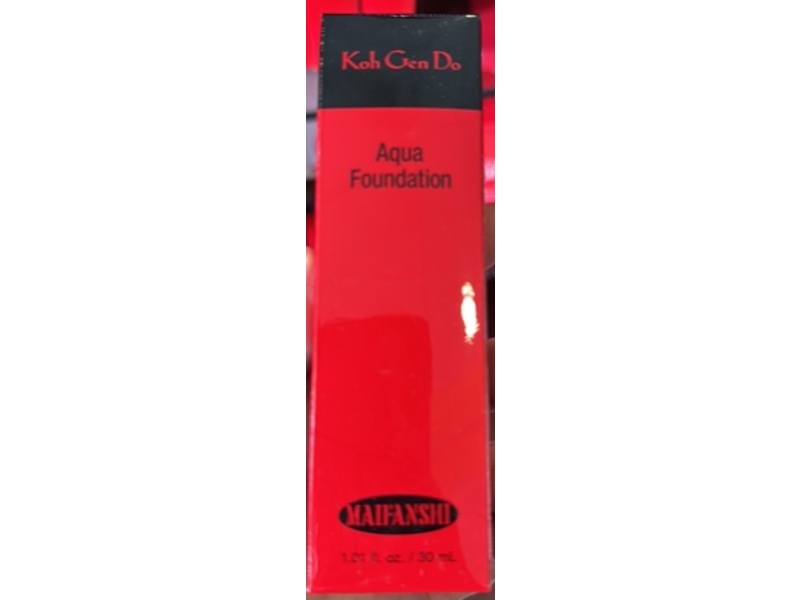 Koh Gen Do Maifanshi Aqua Foundation, Cool 013, 1.01 fl oz/30 mL