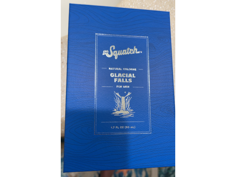 Dr. Squatch Natural Cologne, Glacial Falls, 1.7 fl oz/50 mL