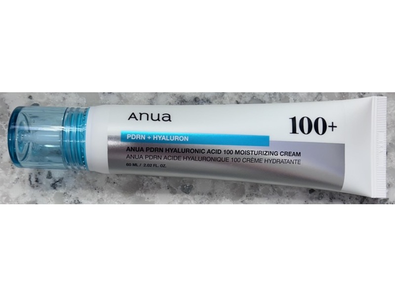 Anua PDRN Hyaluronic Acid 100 Moisturizing Cream, 2.02 fl oz/60 mL