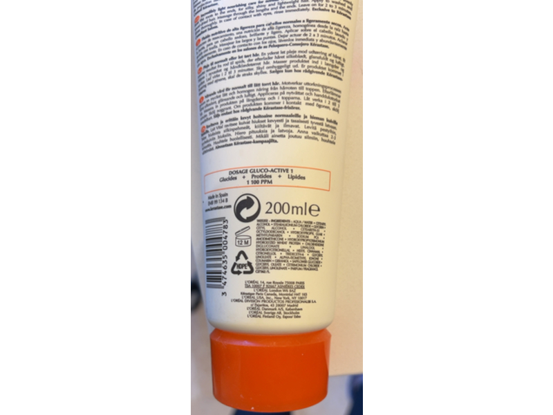 Kerastase Lait Vital Incredibly Light Nourishing Care, 6.8 fl oz/200 mL