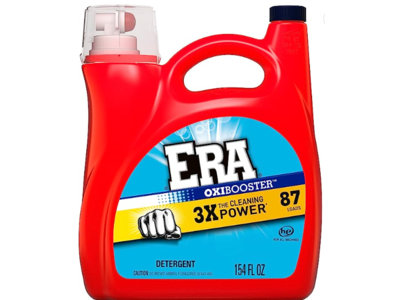 Era Oxibooster Liquid Laundry Detergent, 87 Loads, 154 fl oz/4.55 L