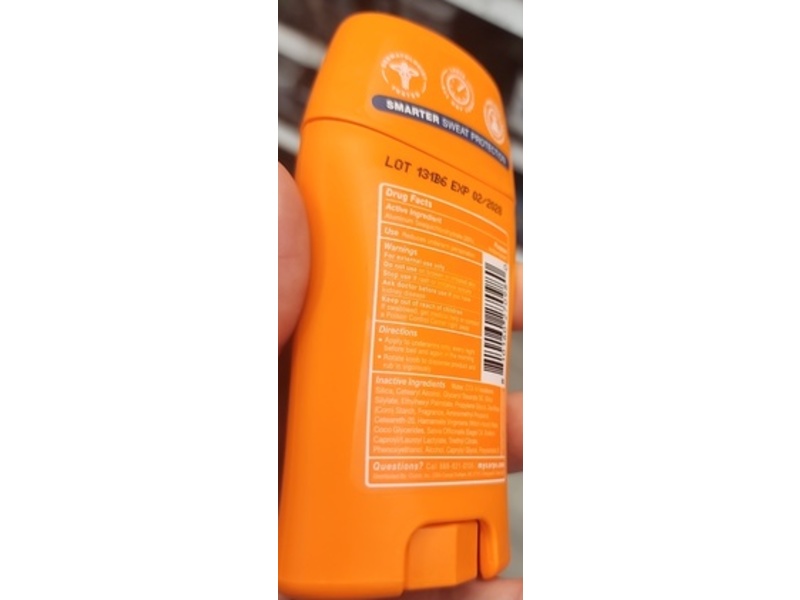 Carpe Underarm Antiperspirant Deodorant, Ocean Storm, 1.76 oz/50 g