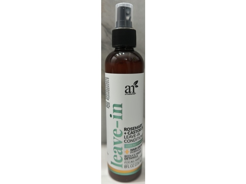 Artnaturals Strengthening Leave-In Conditioner, Rosemary + Castor Oil, 8 fl oz/ 236 mL