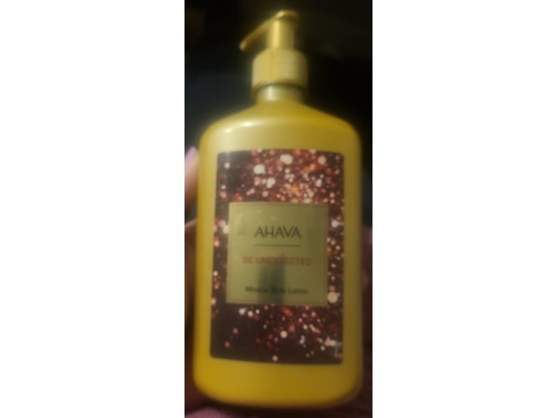 Ahava Mineral Body Lotion, Be Unexpected, 17 fl oz/500 mL