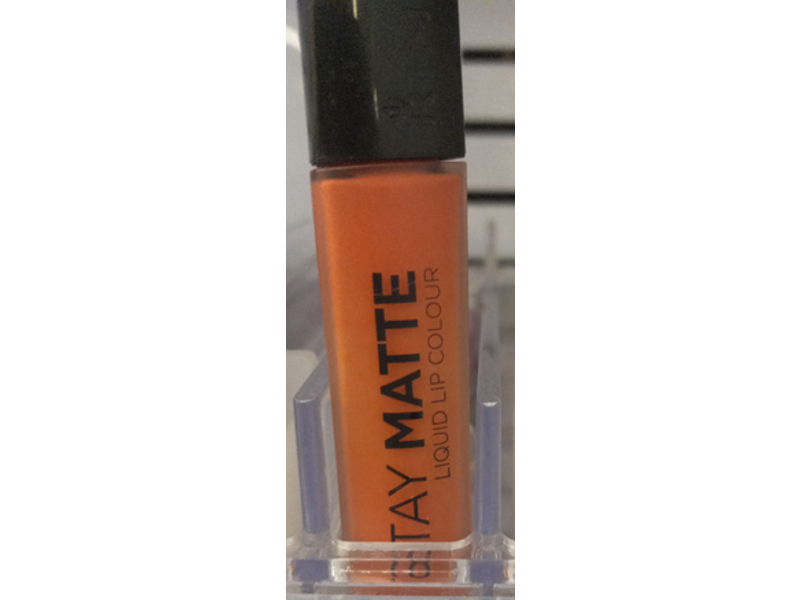 Rimmel Stay Matte Lip Liquid, 100 Pink Bliss, 0.21 fl oz/6.5 mL
