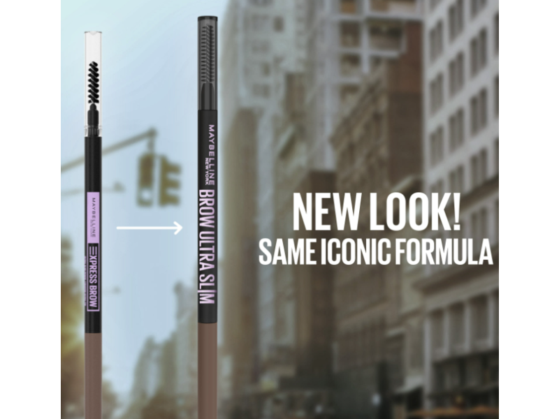 Maybelline Express Brow Ultra Slim Pencil, Black Brown, 0.003 oz