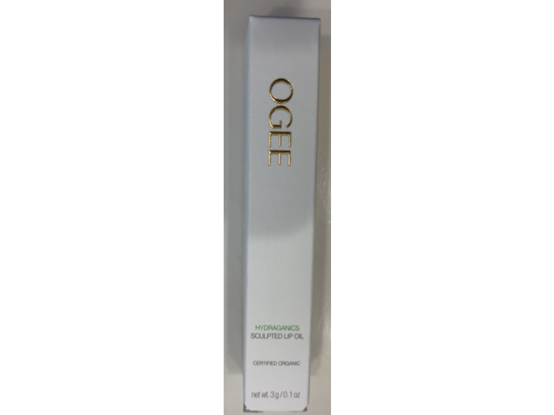 Ogee Hydrogenic Sculpted lip Oil, Clear, 0.1 oz/3 g