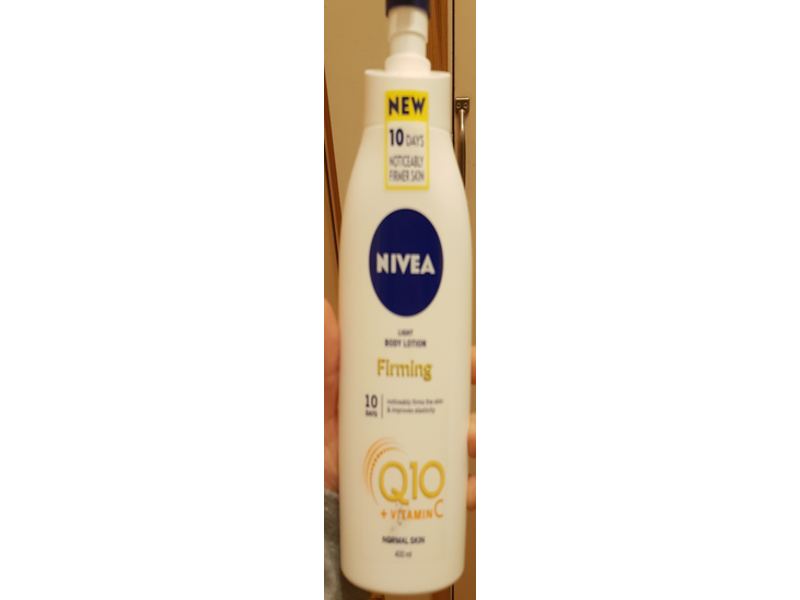 Nivea Firming Body Lotion, Q10 + Vitamin C, 400 mL