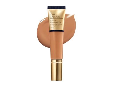Estee Lauder Futurist Hydra Rescue Moisturizing Makeup, 5W1 Bronze, SPF 45, 1.2 fl oz/35 mL