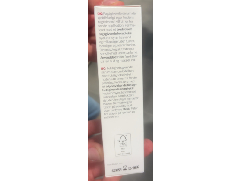 Decubal Daily Hydrating Serum, Triple Moisture Complex, 30 mL