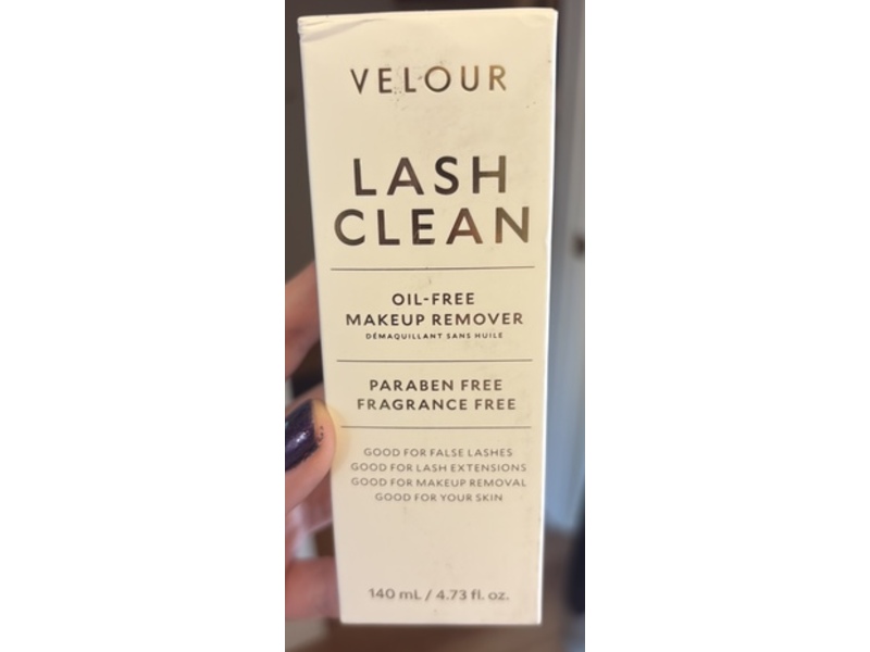 Velour Lash Clean, 4.73 fl oz/140 mL