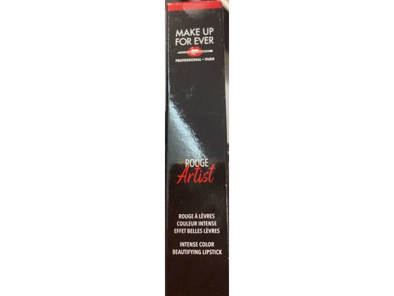 Make Up For Ever Rouge Artist Intense Color Beautifying Lipstick, 406 Cherry Muse, 0.123 oz