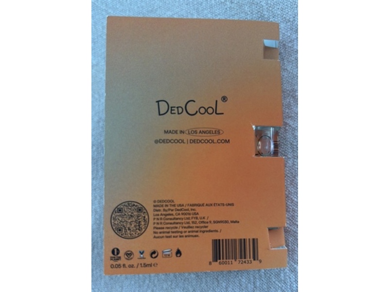 Ded Cool Eau De Parfum, Fragrance 01 Taunt, 0.05 fl oz/1.5 mL