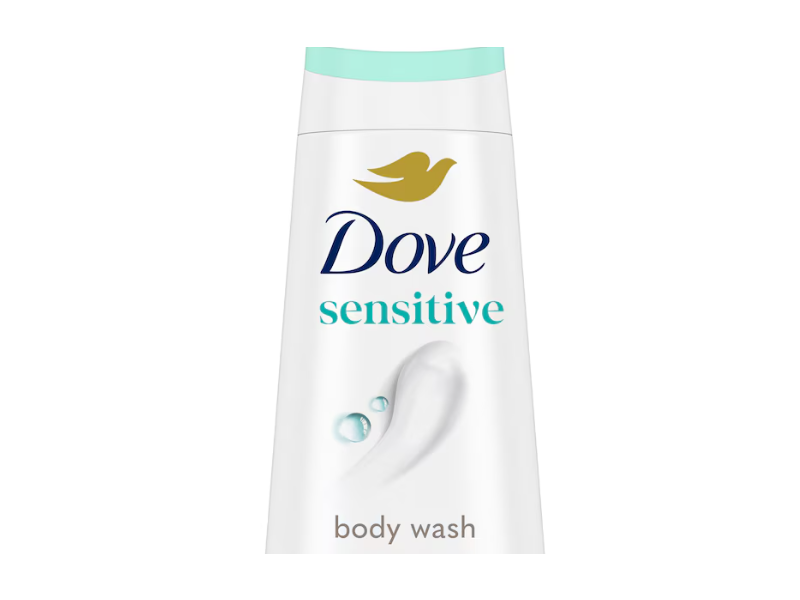 Dove Sensitive Skin Body Wash, 12 fl oz/354 mL