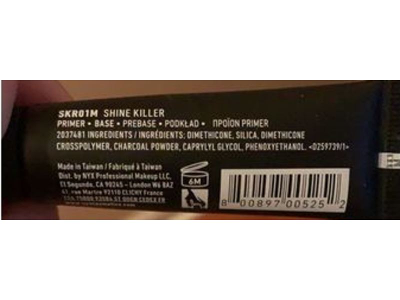 Nyx Shine Killer Primer, 0.27 fl oz/8 mL