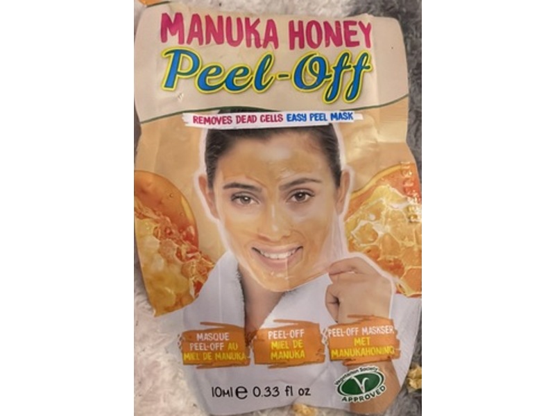Montagne Jeunesse 7th Heaven Peel-Off Mask, Manuka Honey, 0.33 fl oz/10 mL