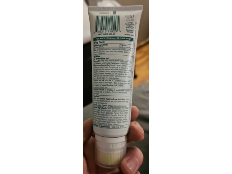 BioFreeze Professionals Soothing Gel, 4 fl oz/118 mL