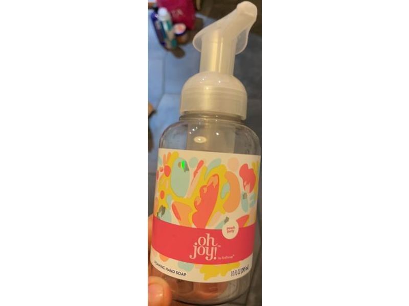 Softsoap Oh Joy! Foaming Hand Soap, Peach Party, 10 fl oz/295 mL