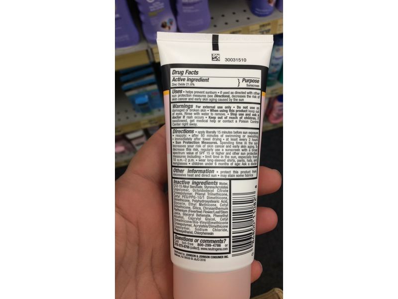 Neutrogena Pure & Free Baby Sunscreen, SPF 50, 3.0 fl oz (88 mL)