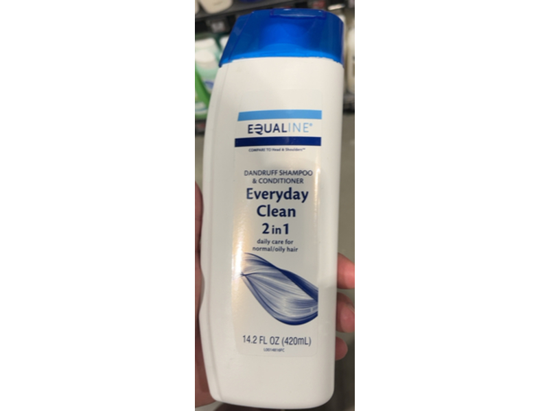 Equaline Everyday Clean 2 In 1 Dandruff Shampoo & Conditioner, 14.2 fl oz/420 mL