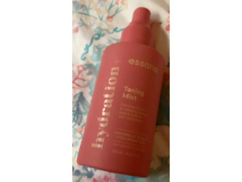 Essano Hydration Toning Mist, Rosehip + Hyaluronic Acid, 4.06 fl oz/120 mL