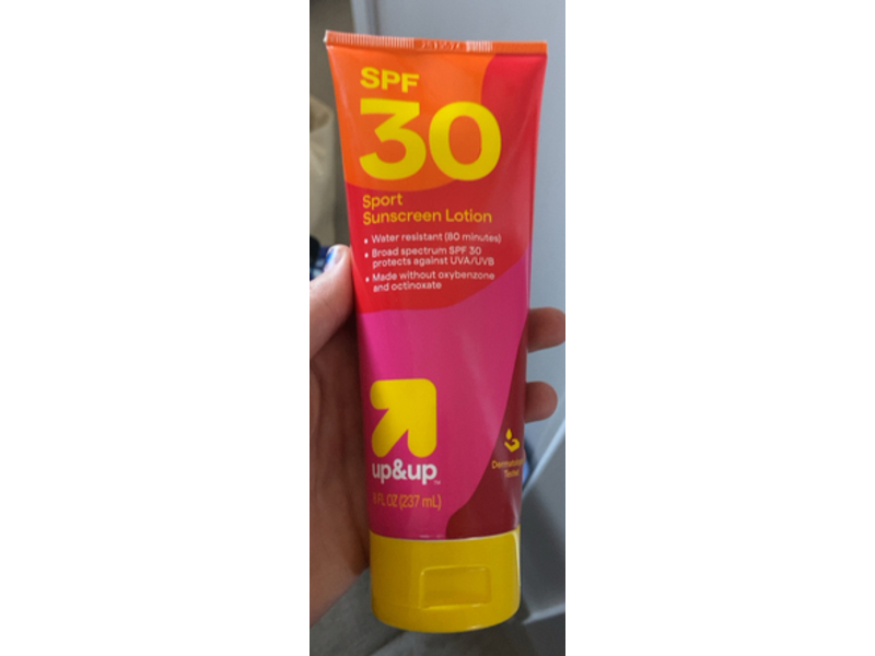 Up & Up Sport Sunscreen Lotion, SPF 30, 8 fl oz/237 mL