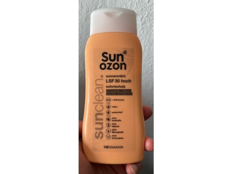 Rossmann Sun Ozon Sunclean Sun Lotion, SPF 30, 200 mL