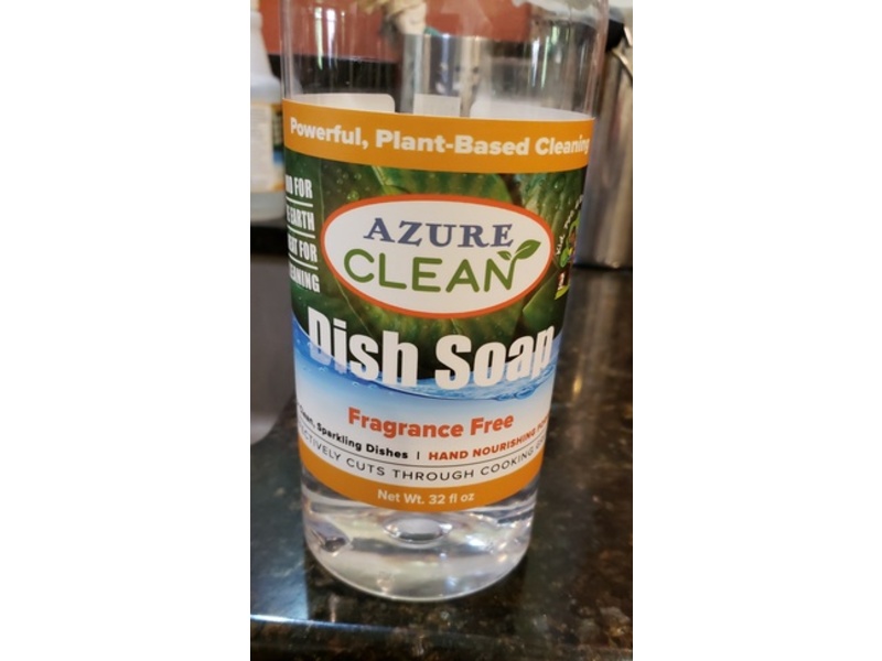 Azure Clean Dish Soap, 32 fl oz