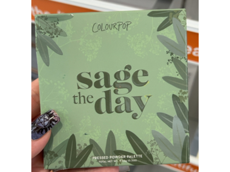 ColourPop Sage The Day Pressed Powder Palette, 0.3 oz/9.0 g
