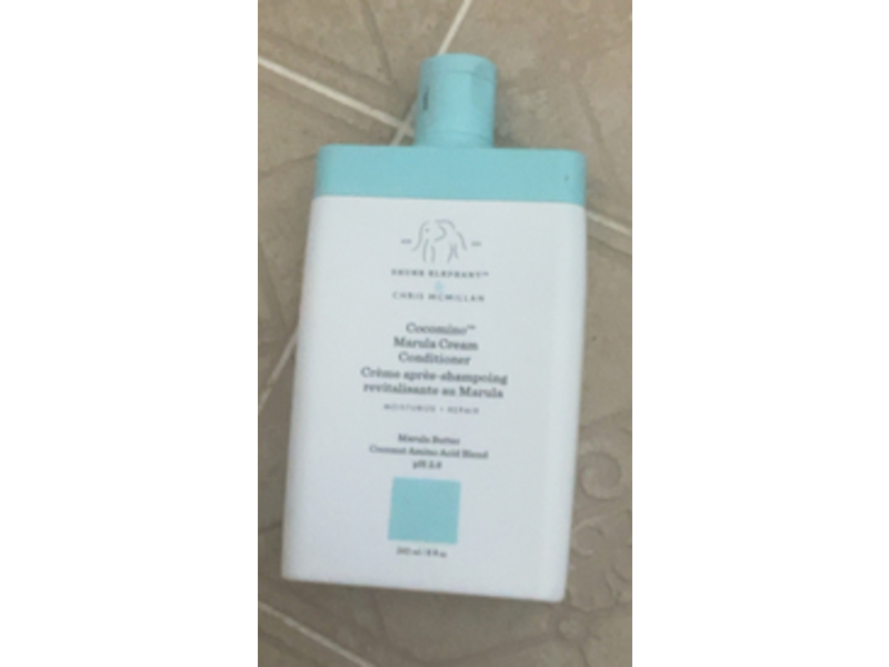 Drunk Elephant & Chris Mcmillan Cocomino Marula Cream Conditioner, 8 fl oz/240 mL