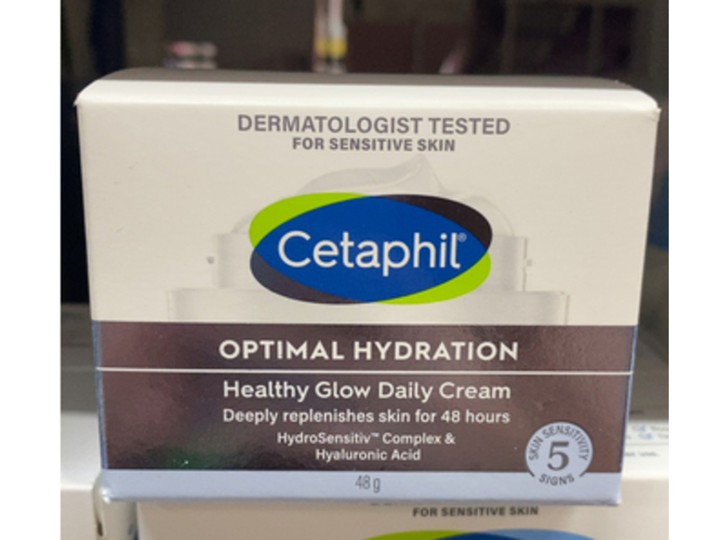 Cetaphil Optimal Hydration Healthy Glow Daily Cream, 1.7 oz/48 g