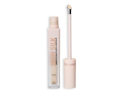Revolution Skin Silk Under Eye Brightener & Concealer, Fair Cool, 0.13 fl oz/4 mL