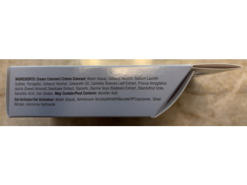 Godefroy Instant Eyebrow Tint Kit, Light Ash Brown, 3 Application