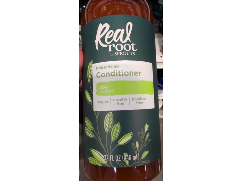 Real Root By Sprouts Moisturizing Conditioner, Aloe, 32 fl oz/946 mL