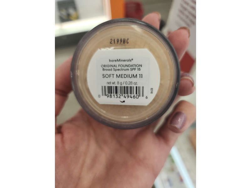 BareMinerals Original Foundation, SPF 15, Soft Medium 11, 0.28 oz/8 g