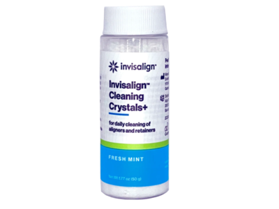 Invisalign Cleaning Crystals+, Fresh Mint, 1.77 oz/50 g