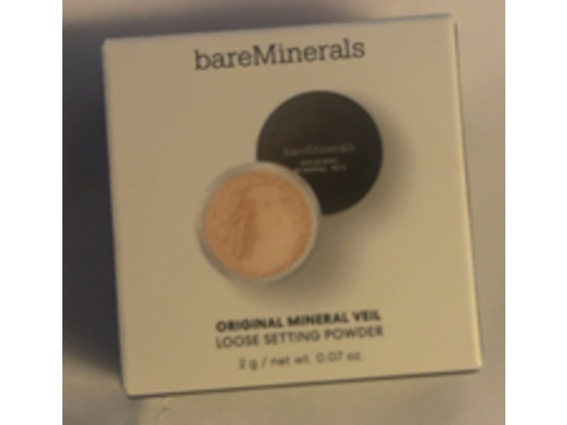 bareMinerals Mineral Veil Setting Powder, Original Translucent, 0.07 oz/2 g