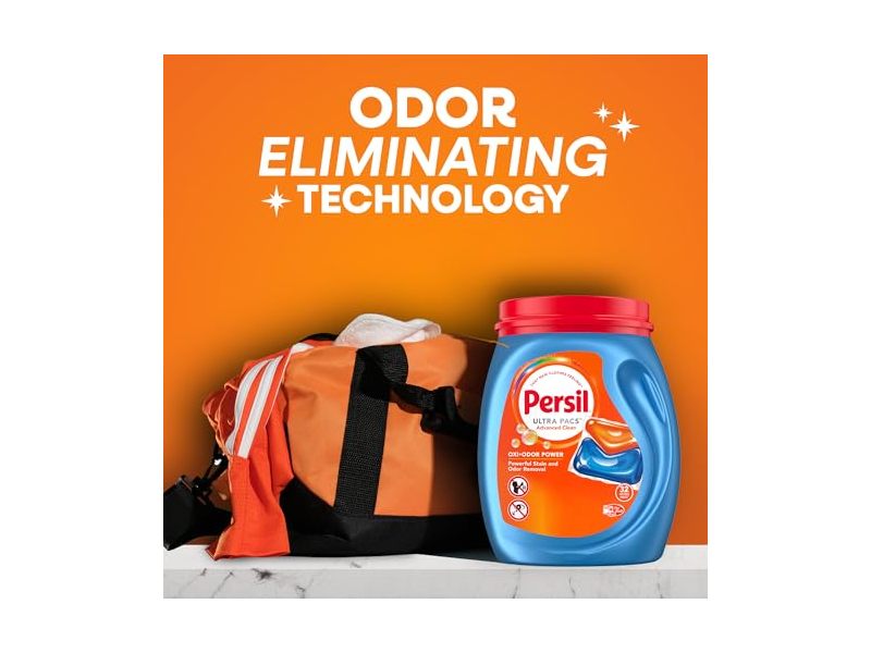 Persil Advanced Clean Detergent Ultra Pacs, 25.9 oz/736 g, 32 Count