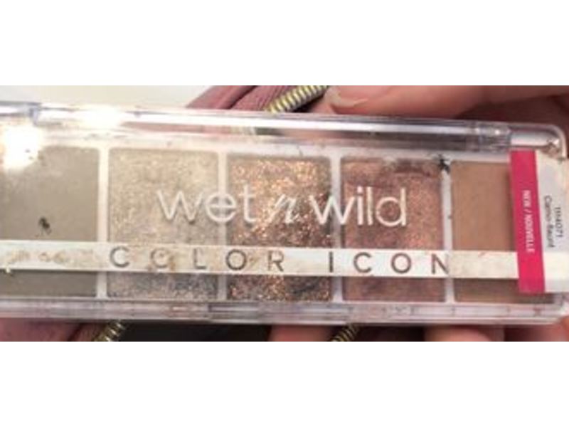Wet n Wild Color Icon Eyeshadow 5 Pan Palette, Camo-flaunt, 0.21 oz/6 g
