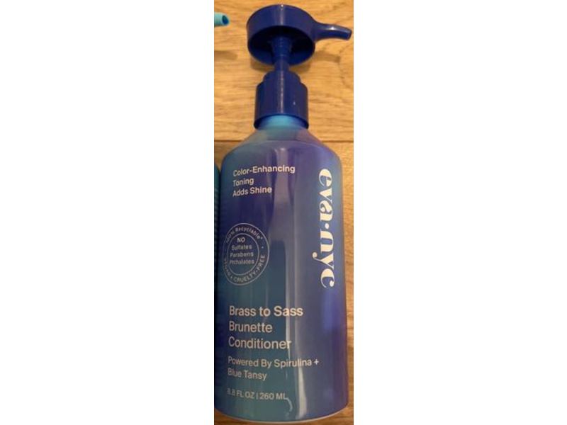 Eva NYC Brass to Sass Brunette Conditioner, 8.8 fl oz/260 mL