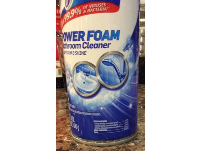 Lysol Power Foam Bathroom Cleaner, 24 oz/680 g