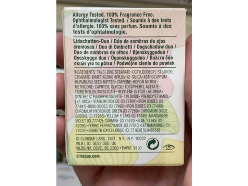 Clinique All About Eye Shadow Duo, 20 Jammin, 0.07 oz