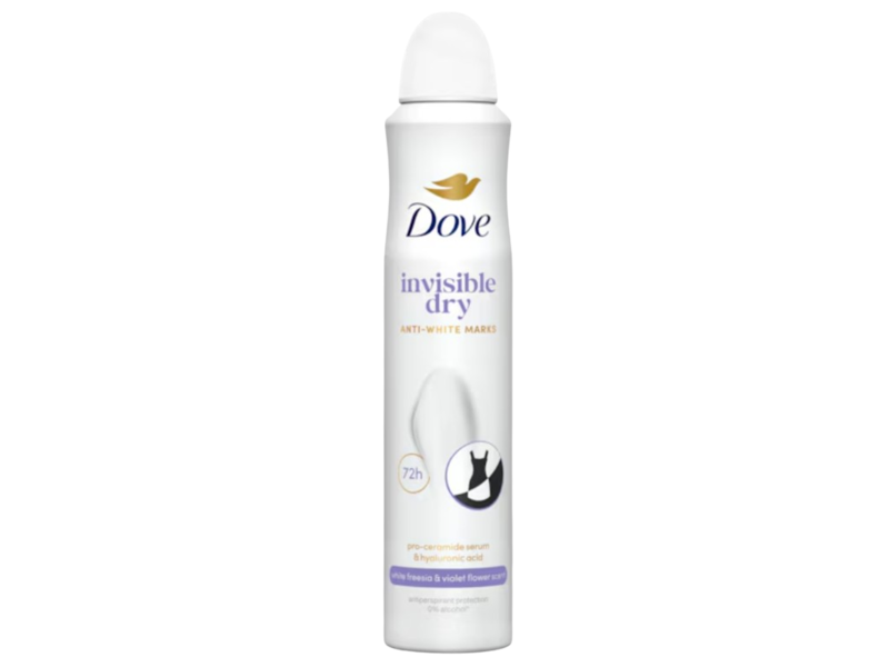 Dove Advanced Care Invisible Dry Anti-Perspirant, White Freesia & Violet Flower, 200 mL