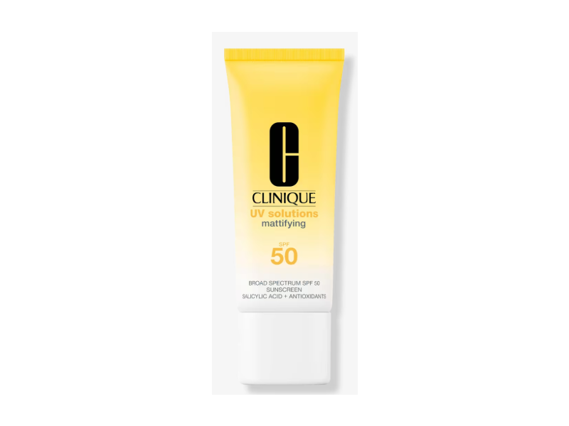 Clinique Uv Solutions Mattifying Sunscreen, SPF 50 Salicylic Acid + Antioxidants, 1.4 fl oz/40 mL