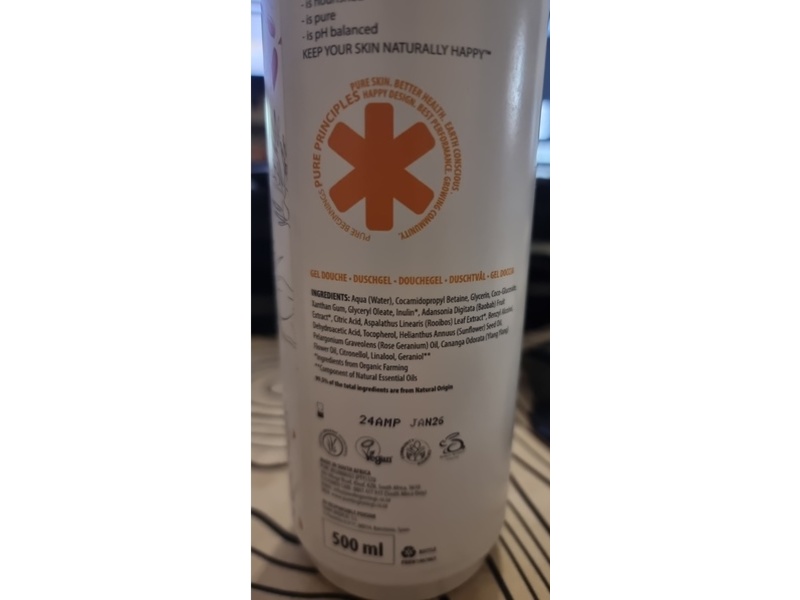 Pure Beginnings Body Wash, I Am New, 500 mL