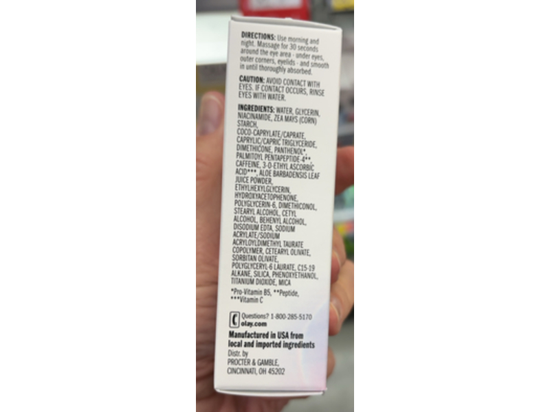 Olay Super Daily Eye Serum, 0.45 fl oz/13.5 mL