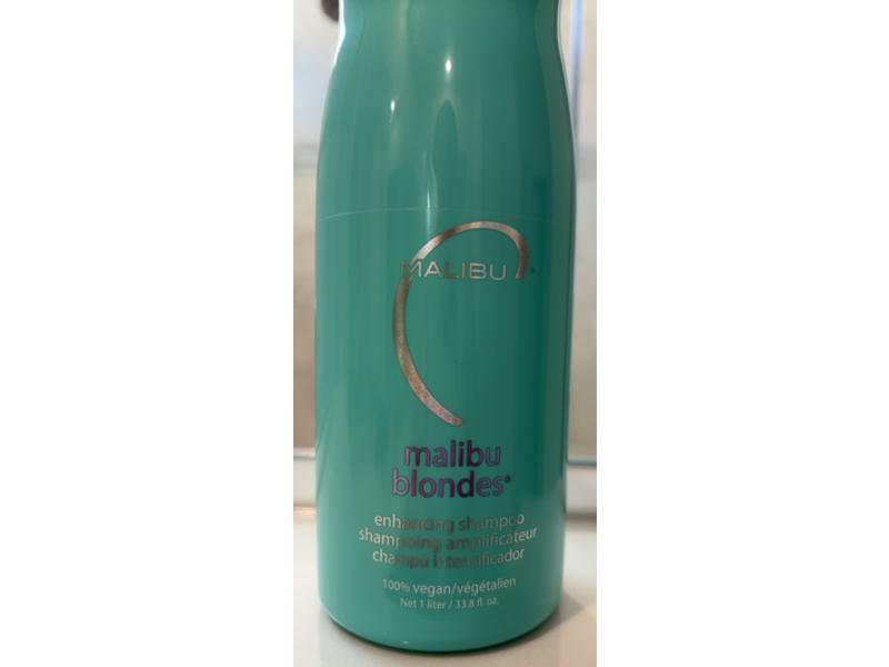 Malibu C Blondes Enhancing Shampoo, 33.8 fl oz/1 L