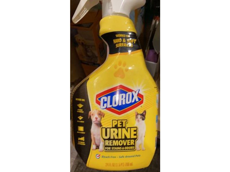 Clorox Pet Urine Remover For Stains & Odors, 24 fl oz/709 mL