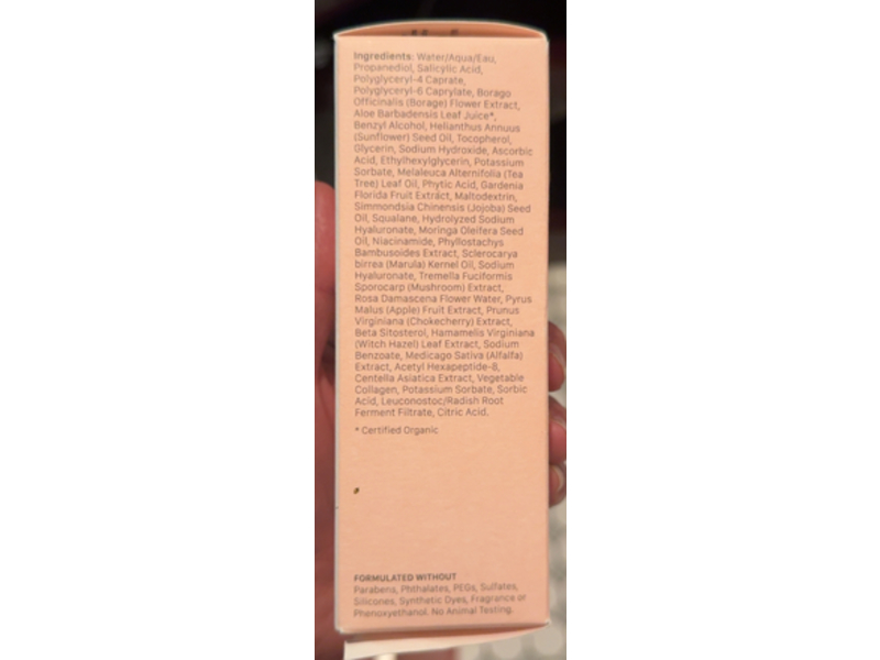 Alpyn Pore Perfecting Liquid Exfoliator, 2% BHA & Borage, 4.0 fl oz/120 mL