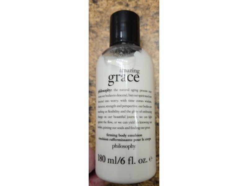 Philosophy Firming Body Emulsion, Amazing Grace, 6 fl oz/180 mL